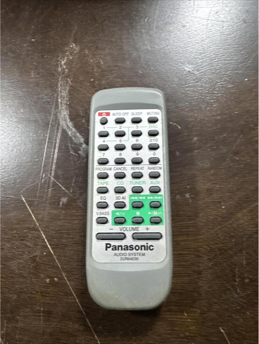 Genuine OEM Panasonic SA-AK18 SC-AK18 SC-AK24 SC-AK29 Replacement Remote Control
